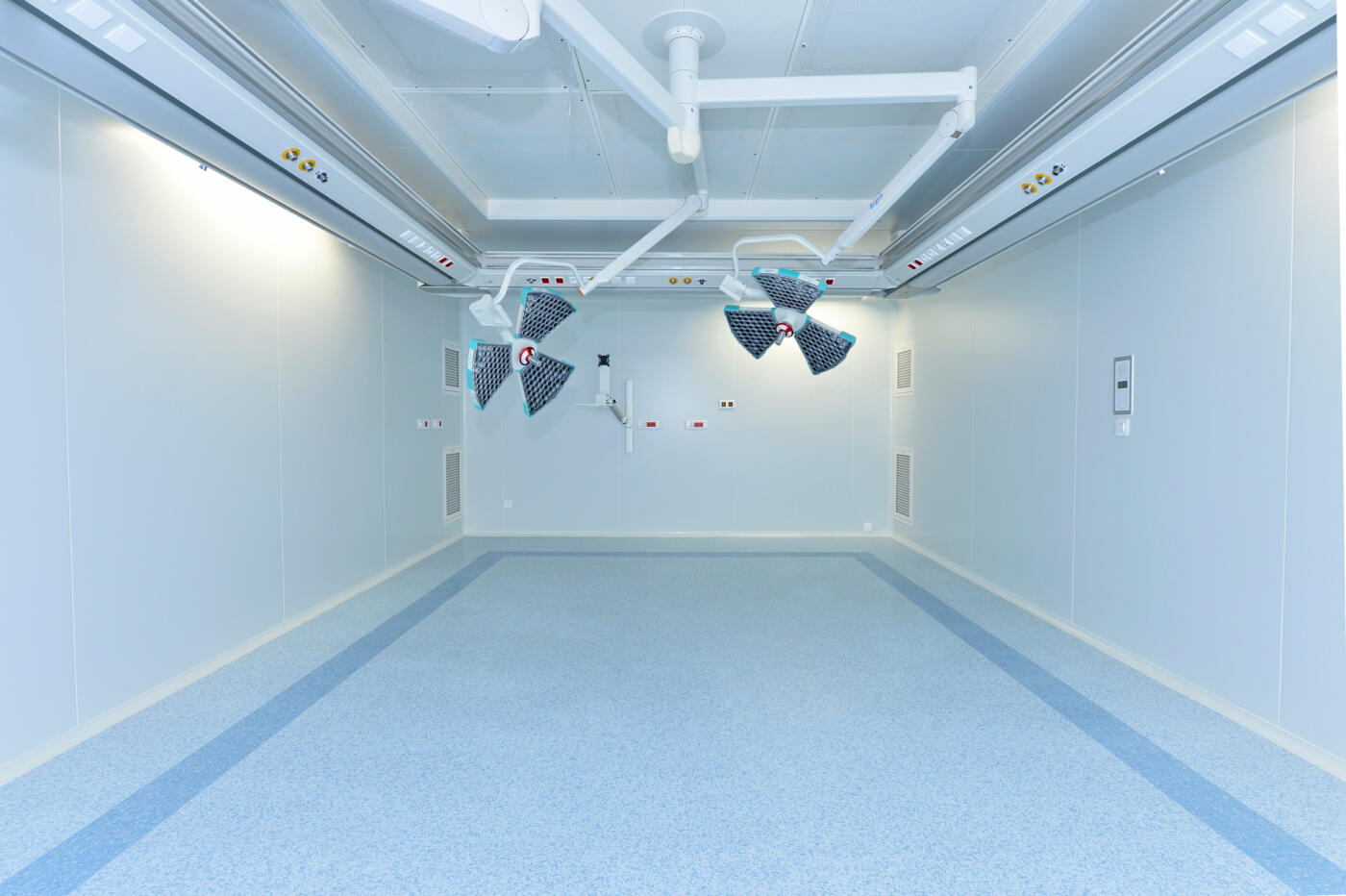View of a room in the health sector