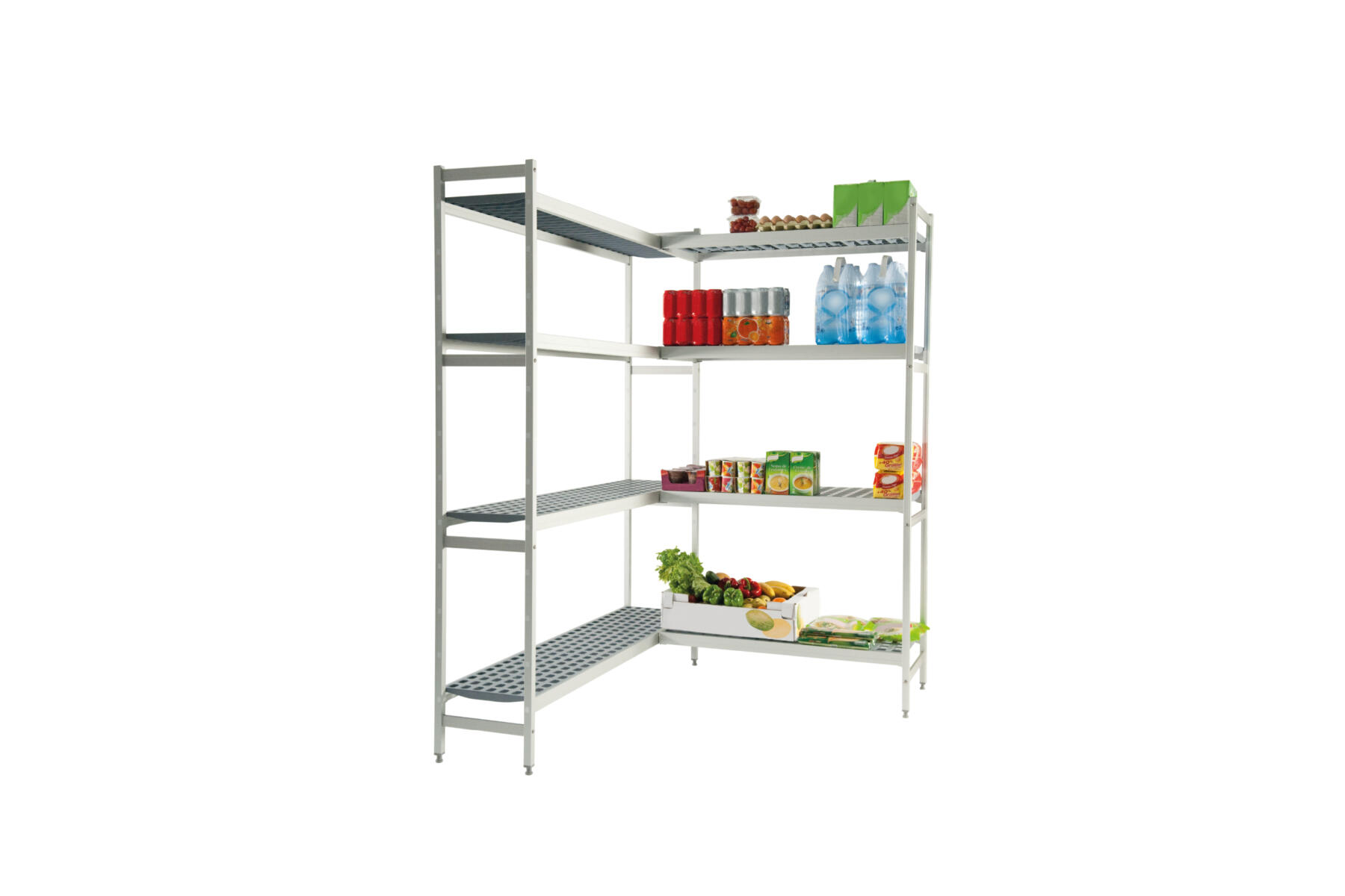 Dagard cold room: shelving and gantries