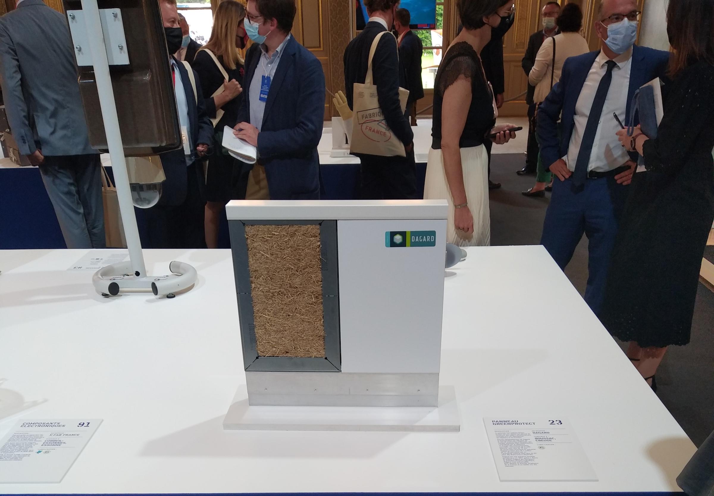Dagard innove avec le premier panneau sandwich biosourcé