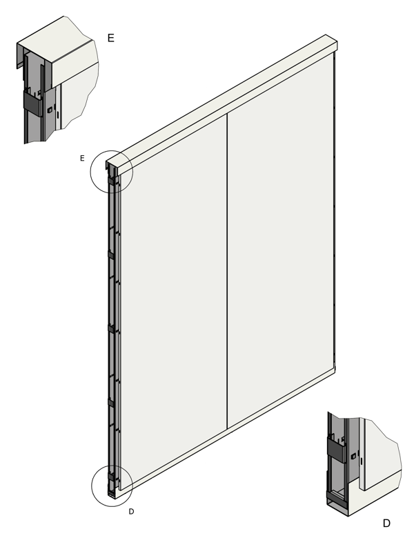 Tabique SD100
