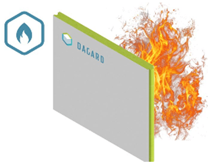 Fire rated panel