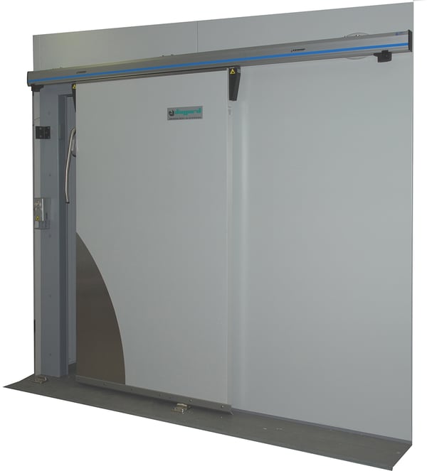 portes coulissantes Alpha 500 vantail tôle  1
