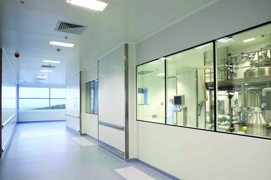 Sound proofing in cleanrooms